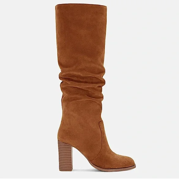 🆕🤎JULIET HOLY: Chunky Heel Square Toe Boot ✨WIDE CALF FRIENDLY✨SZ 9 - Picture 4 of 12